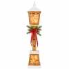 DREWNIANA LATARNIA LED 100CM